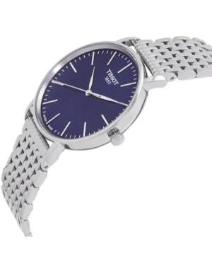 Mężczyźni klasyczny Szwajcar kwarcowy analogowe Zegarek TISSOT T143.410.11.041.00 Niebieska Wybierz 40mm image 5