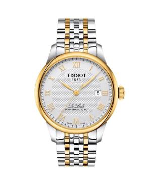Чоловічий Класичний Швейцарський Механічний Наручний Годинник TISSOT T006.407.22.033.01