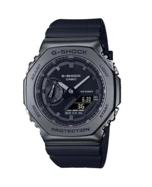 Men Sports Functional Diver Japan Quartz Digital Watch Timer CASIO GM-2100BB-1AER G-Shock Black Dial