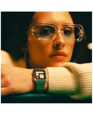 Vyriškas Su funkcijomis Japoniškas Kvarcinis Digital Watch Alarm CASIO A130WEGG-1AEF Juodas Dial image 3