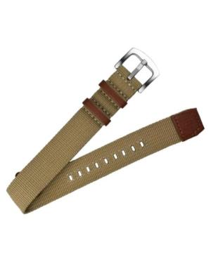 Braun Textile Beige 20 mm