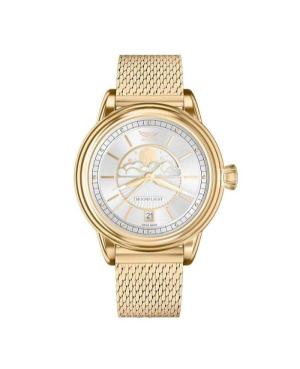 Moteriškas Klasikinis Swiss Kvarcinis Watch AVIATOR V.1.33.2.251.5 Sidabras Dial 36mm