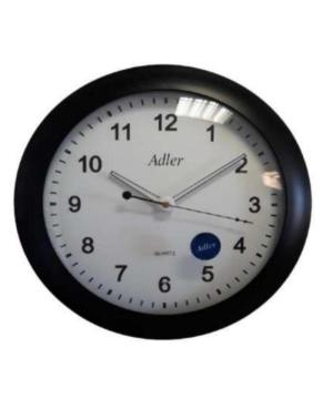 ADLER 30092 BLACK Настенные кварцевые часы Пластик Черный
