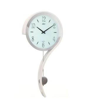 ADLER 20216WH Wall clock White Wood Glass Bílá