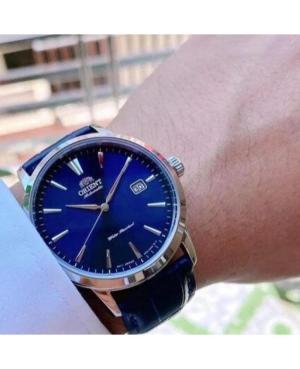 Men Classic Japan Automatic Analog Watch ORIENT RA-AC0F06L30B Blue Dial 42mm image 4