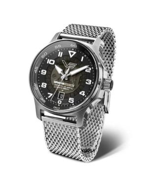 Men Automatic Watch VOSTOK EUROPE NH35-592A758BR Černá Dial 43mm