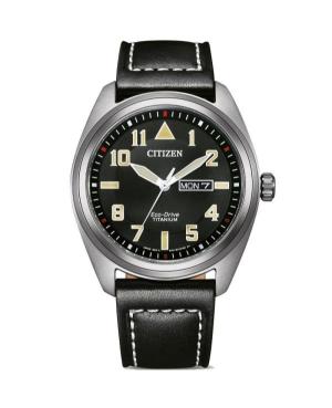 Men Klasické Japan Eco-Drive Analog Watch CITIZEN BM8560-29EC Černá Dial 42mm