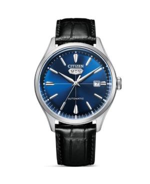 Mężczyźni klasyczny Japonia automatyczny analogowe Zegarek CITIZEN NH8390-20LC Niebieska Wybierz 40.2mm