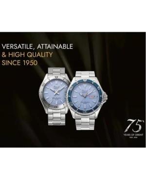 Men Classic Diver Japan Automatic Analog Watch ORIENT RA-AC0Q12L30B Blue Dial image 6