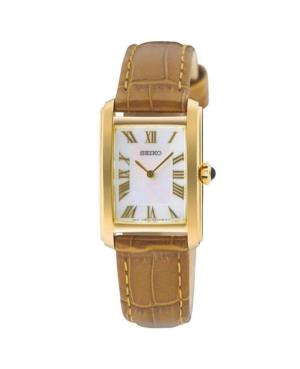 Women Japan Quartz Analog Watch SEIKO SWR100P1 Pearl color Dial