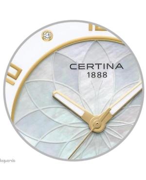 Moteriškas Klasikinis Swiss Kvarcinis Rodyklinis Watch CERTINA C039.251.12.116.00 Sidabras Dial 35mm image 7