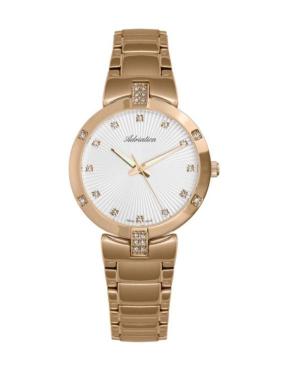 Kobiety Classic Analog Szwajcar kwarcowy Zegarek ADRIATICA Srebrna Wybierz A3696.9143QZ