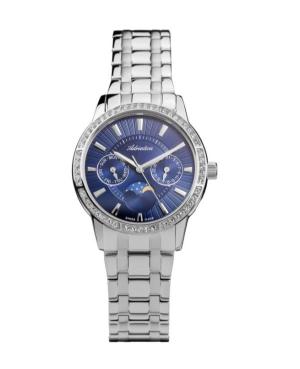 Women Classic Analog Swiss Quartz Watch ADRIATICA Blau Dial 34mm A3601.5115QFZ