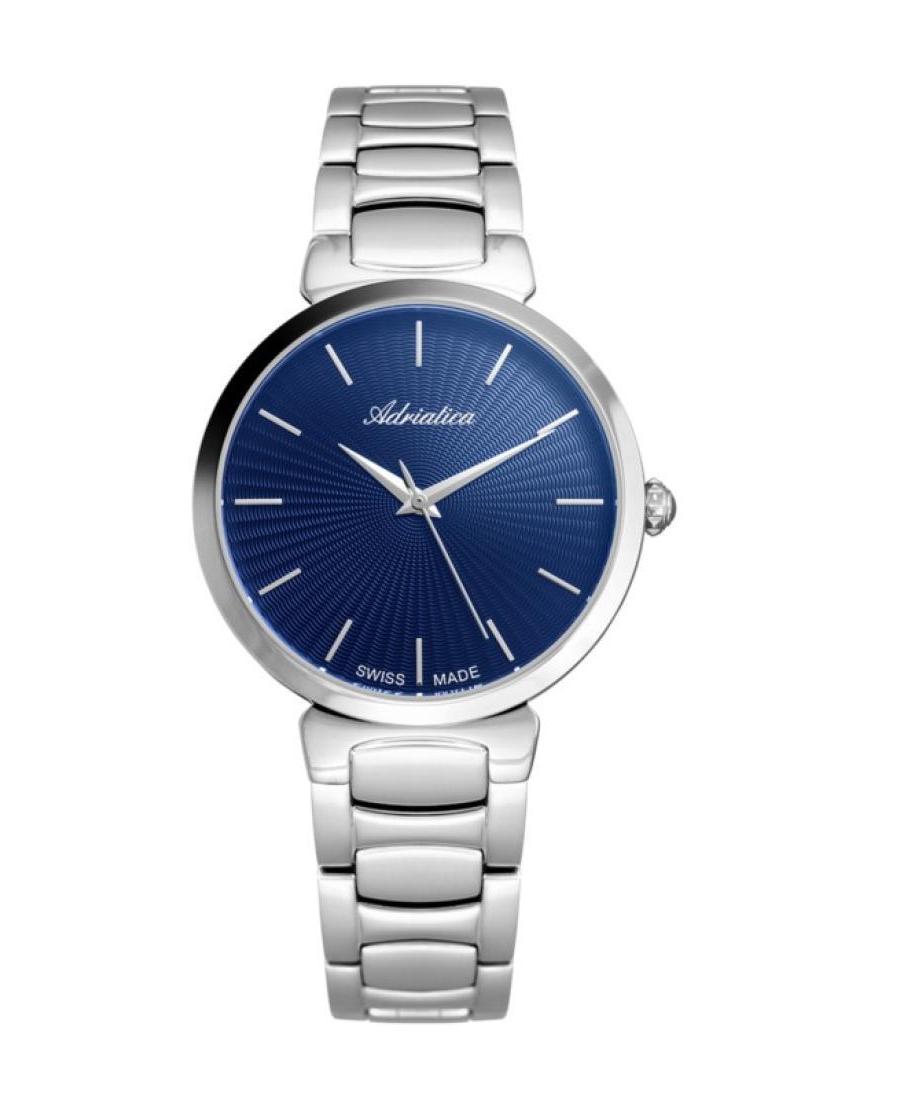Kobiety Classic Analog Szwajcar kwarcowy Zegarek ADRIATICA Niebieska Wybierz A3706.5115Q/T