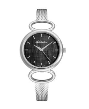 Women Classic Analog Swiss Quartz Watch ADRIATICA Silver color Dial 34mm A3708.5116Q