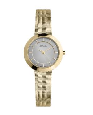 Women Classic Analog Swiss Quartz Watch ADRIATICA Silver color Dial A3645.1117Q