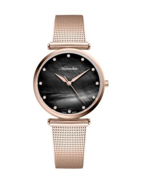 Moteriškas Classic Analog Swiss Kvarcinis Watch ADRIATICA Juodas Dial 35mm A3712.914MQ