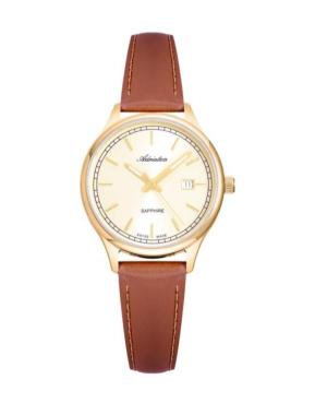 Women Classic Analog Swiss Quartz Watch ADRIATICA Gold color Dial 31.2mm A3193.1B11Q
