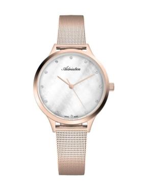 Kobiety Classic Analog Szwajcar kwarcowy Zegarek ADRIATICA Srebrna Wybierz A3572.914FQ