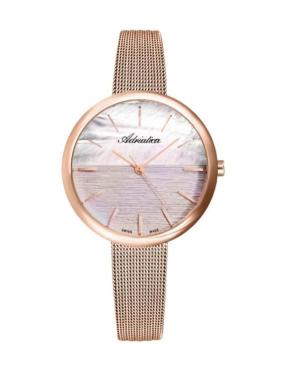 Moteriškas Classic Analog Klasikinis Swiss Kvarcinis Watch ADRIATICA Silver color Dial 37mm A3632.911ZQ