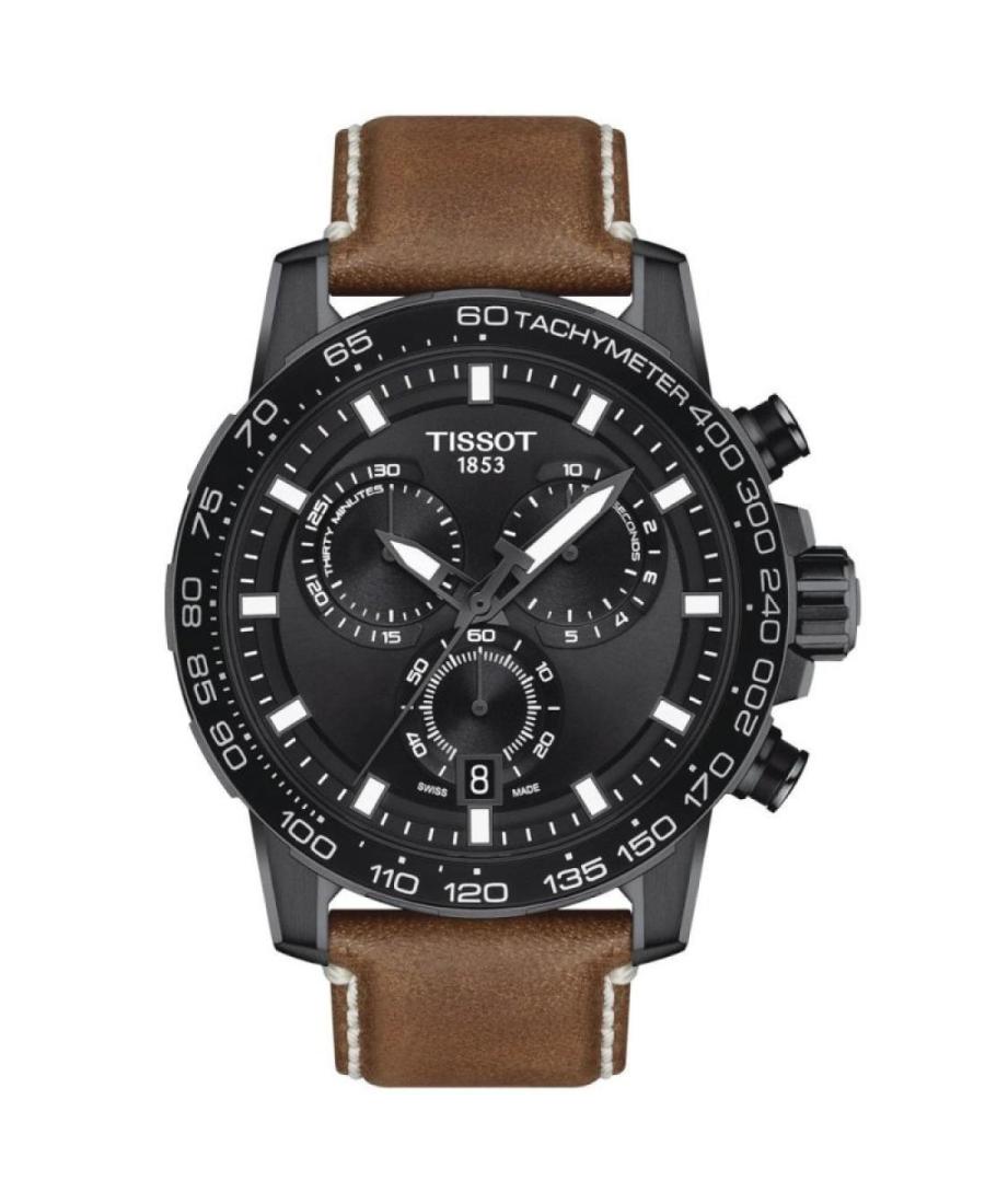 Men Sports Swiss Quartz Analog Watch Chronograph TISSOT T125.617.36.051.01 Schwarz Dial 45mm