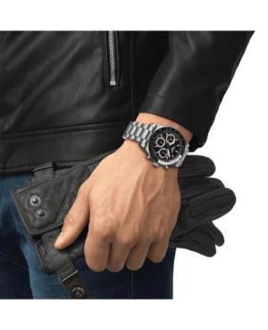 Mężczyźni klasyczny Luxury Szwajcar automatyczny analogowe Zegarek Chronograf TISSOT T149.459.21.051.00 Czarny Wybierz 41mm image 2