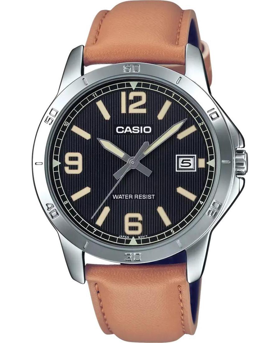Mężczyźni Japonia kwarcowy analogowe Zegarek CASIO MTP-V004L-1B2 (А)