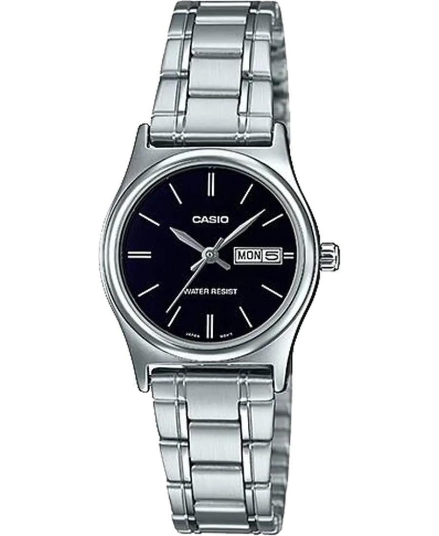 Women Japan Quartz Analog Watch CASIO LTP-V006D-1B2 (A)