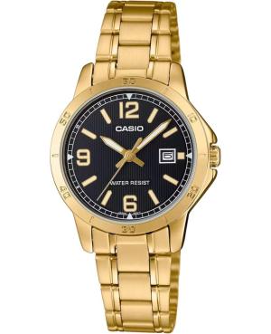 Women Japan Quartz Analog Watch CASIO LTP-V004G-1B (A)