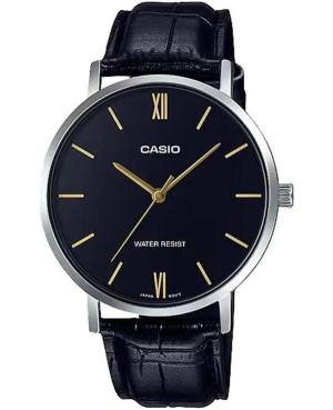 Vyriškas Japoniškas Kvarcinis Rodyklinis Watch CASIO MTP-VT01L-1B (A)