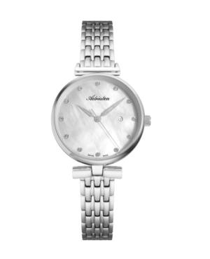 Kobiety Classic Analog Szwajcar kwarcowy Zegarek ADRIATICA Srebrna Wybierz 32.1mm A3736.514FQ