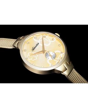 Moteriškas Classic Analog Swiss Kvarcinis Watch ADRIATICA Geltonas Dial 30mm A3719.114SQ image 8