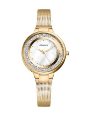 Women Classic Analog Swiss Quartz Watch ADRIATICA Silver Dial 35mm A3720.114FQZ