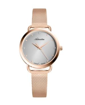 Kobiety Classic Analog Szwajcar kwarcowy Zegarek ADRIATICA Kolor srebrny Wybierz A3730.9147Q