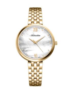 Women Classic Analog Swiss Quartz Watch ADRIATICA Weiß Dial A3760.118FQ