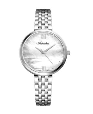Kobiety Classic Analog Szwajcar kwarcowy Zegarek ADRIATICA Srebrna Wybierz A3760.518FQ