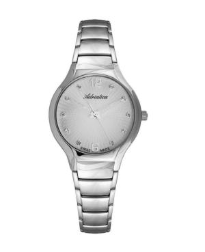 Kobiety Classic Analog Szwajcar kwarcowy Zegarek ADRIATICA Kolor srebrny Wybierz A3798.5177Q