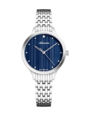 Kobiety Classic Analog Szwajcar kwarcowy Zegarek ADRIATICA Srebrna Wybierz 32.1mm A3768.5145Q