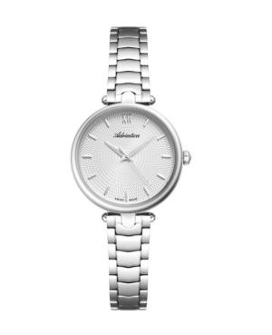 Women Classic Analog Swiss Quartz Watch ADRIATICA Silver Dial A3789.5163Q