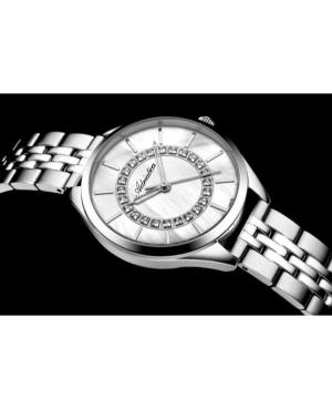 Moteriškas Classic Analog Swiss Kvarcinis Watch ADRIATICA Sidabras Dial 34mm A3817.511FQ image 4