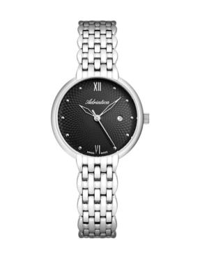 Moteriškas Classic Analog Swiss Kvarcinis Watch ADRIATICA Juodas Dial 30mm A3792.5186Q