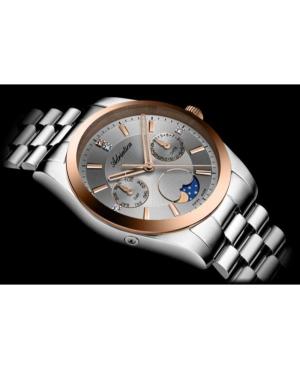 Women Classic Analog Swiss Quartz Watch ADRIATICA Silver color Dial 35mm A3802.R117QF image 4