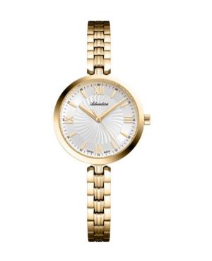 Kobiety Classic Analog Szwajcar kwarcowy Zegarek ADRIATICA Srebrna Wybierz 30mm A3828.1163Q