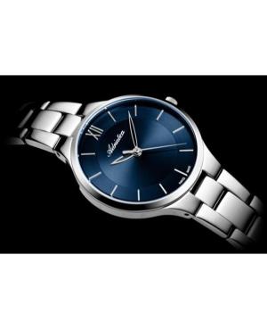 Moteriškas Classic Analog Swiss Kvarcinis Watch ADRIATICA Mėlyna Dial 34mm A3823.5165Q image 4
