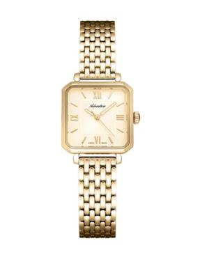 Moteriškas Classic Analog Swiss Kvarcinis Watch ADRIATICA Gold color Dial A3839.1161Q