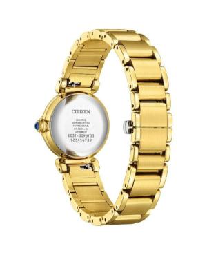 Women Klasické Japan Eco-Drive Analog Watch CITIZEN EM1132-88H Silver color Dial 26mm image 5