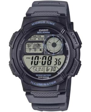 Men Sports Japan Quartz Digital Watch Alarm CASIO AE-1000W-8AVEF Silver color Dial 46mm
