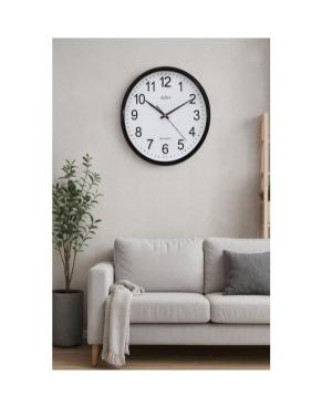 ADLER ADL-PW110-1700 BLACK Wall clock Plastic Black image 1
