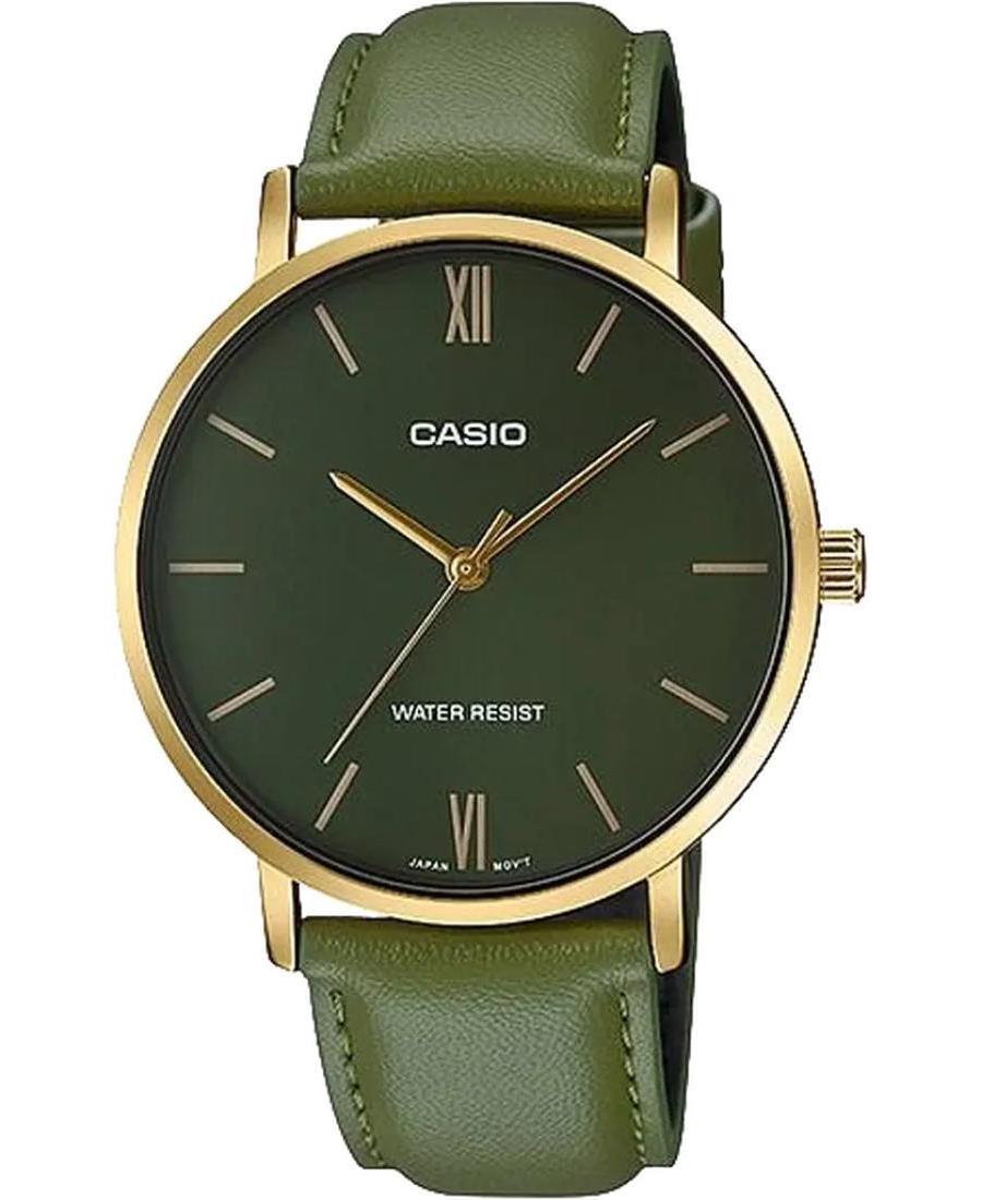 Чоловічий Фешн Наручний Годинник CASIO MTP-VT01GL-3B (A)