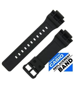 Watch Strap CASIO 10452139 Black Juoda 18 mm image 5